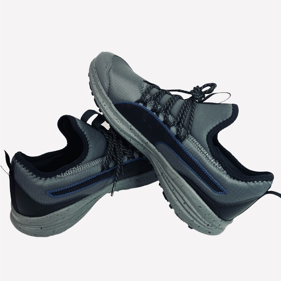 Puma Transport Trail Speck 377846 01 Gray Mesh Athletic Shoes Mens Size 12 - Picture 8 of 10